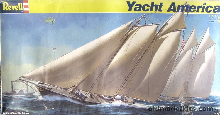 Revell 1/56 Yacht America, 5632 plastic model kit